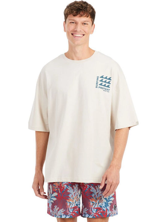 Polo T-shirt Εκρού