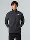 Glacier Heavyweight 1/2 Zip Bluză cu mânecă lungă Asphalt Grey, Tnf Black