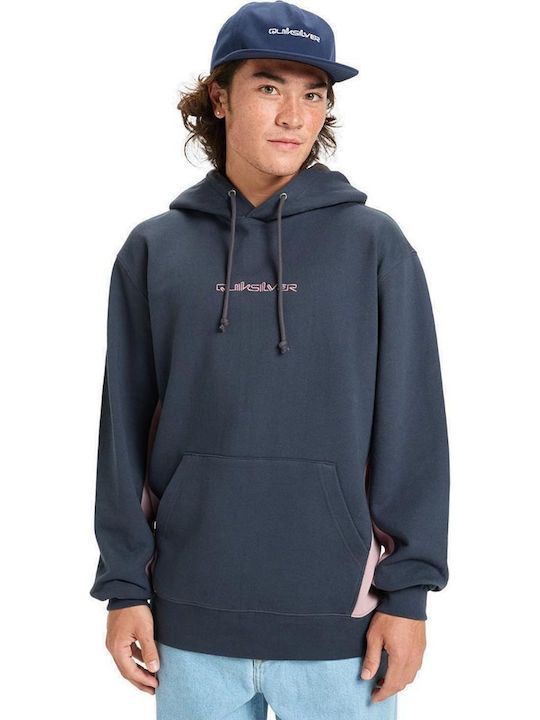 Quiksilver Hanorac cu Glugă Albastru