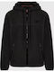 Men's Fleece Hoodie Jacket Black