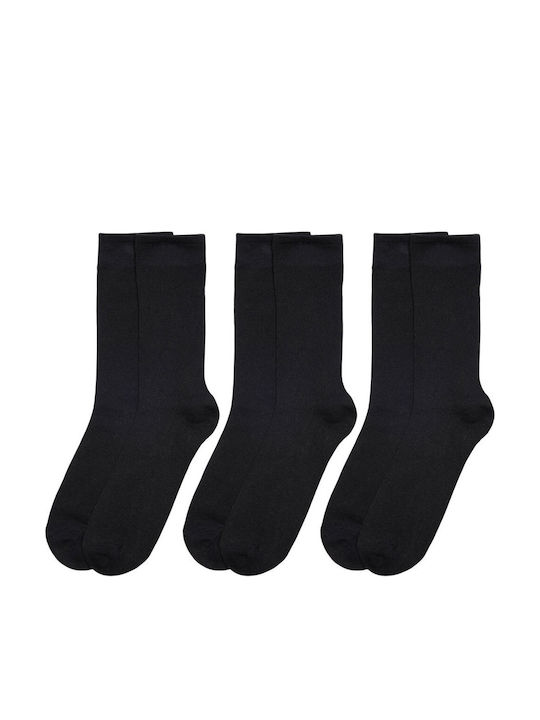 Ysabel Mora Γυναικείες Κάλτσες Μαύρο 3Pack