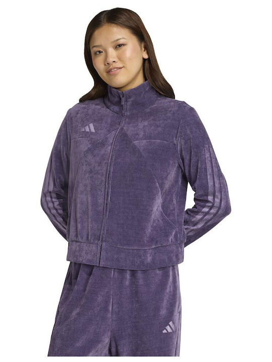 adidas Track Top Jachetă hanorac pentru femei Catifea Violet
