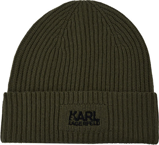 Beanie Ανδρικός Σκούφος Πλεκτός σε Πράσινο χρώμα