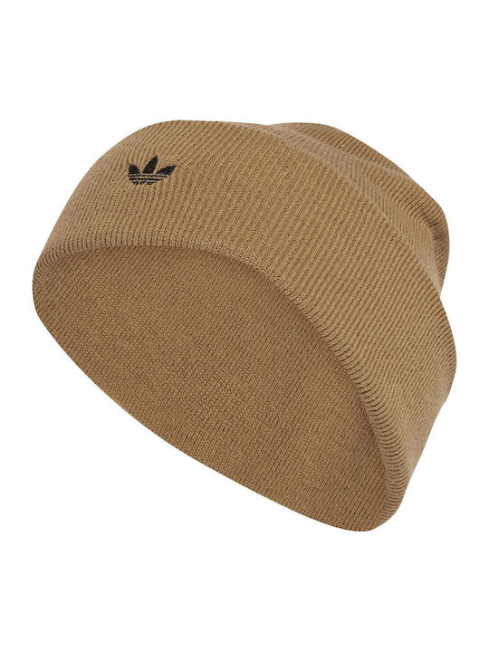 adidas Adicolor Beanie Beanie Knitted in Brown color JW1115