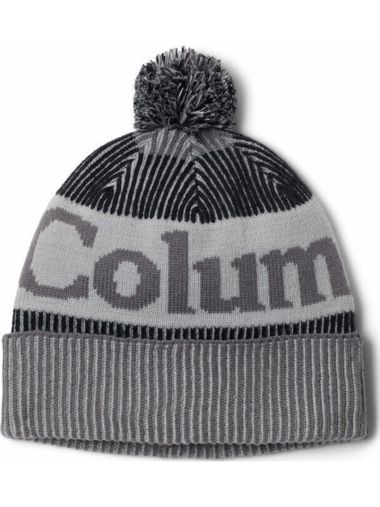 Beanie Unisex Fleece Σκούφος Πλεκτός σε Ροζ χρώμα
