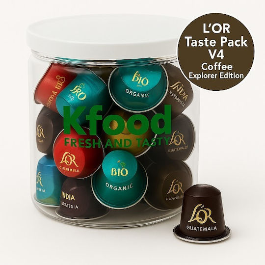 L’ Taste Pack V4 – Coffee Explorer Edition – 18 Κάψουλες