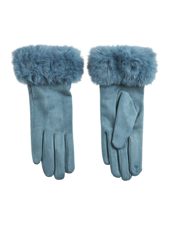 Blau Vlies Handschuhe Berührung