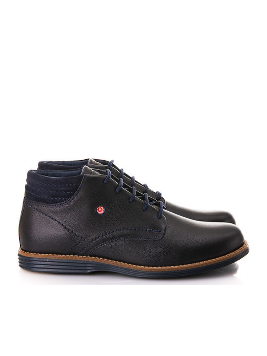 Robinson Navy Blue Men's Boots