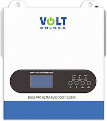 Volt Polska SinusPro ULTRA PLUS 3000 Pure Sine Wave Inverter Power 1500W with Nominal Input Voltage 12V Single Phase Volt Polska SinusPro ULTRA PLUS 3000 Pure Sine Wave Inverter Power 1500W with Nominal Input Voltage 12V Single Phase