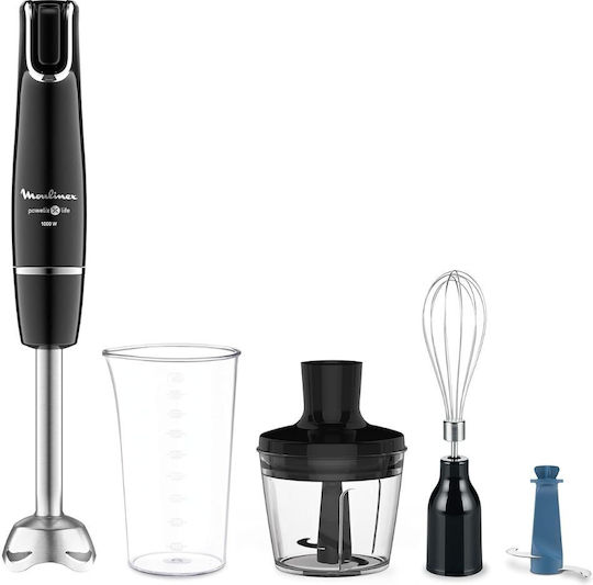 Moulinex Handmixer mit Inox-Stab 1000W Schwarzes