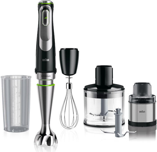 Braun Blender De Mână Cu Tijă Din Plastic 1200W Negru