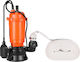 Vevor Αντλία Ακαθάρτων / Λυμάτων 1500W QSWNBZT1500WTRW4D001V2