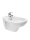 Cersanit Delfi Wall-Mounted Toilet with Cover with Bidet