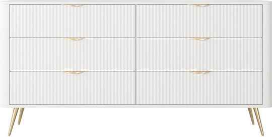 Kommode Holz Lante 163x38x81cm