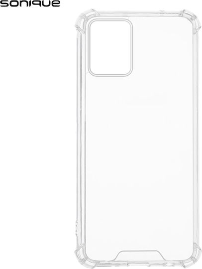 Husă Din Silicon Sonique Armor Clear Anti Shock Motorola Moto E13 4g Transparentă