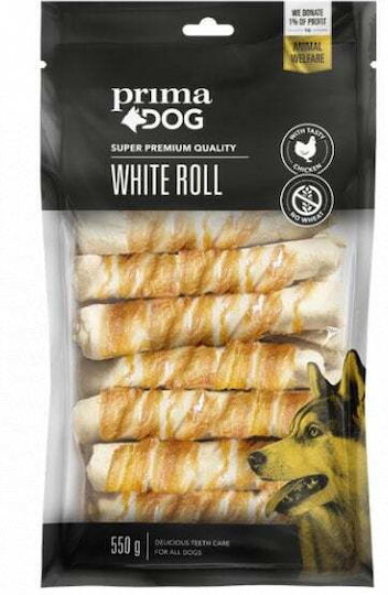 Dog Treat Roll Chicken 13cm 15pcs 550g