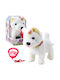 Lean Toys Jucărie Câine Alb 1buc