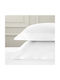 Pucioasa Σετ Μαξιλαροθήκες White 40x40εκ.