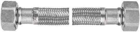 Flexible Connection Pipe Ferro Pipe Mesh Stainless Steel Flange 1/2" Nn L-60cm Pws5