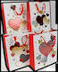 Geschenkverpackung Tasche für Geschenk 26x10x32cm Verschiedene Designs oder Farben