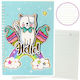 Lean Toys Notebook 60 Sheets A5 Ruled Turquoise