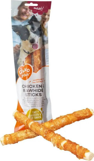 Duvo Plus Dog Treat with Beef and Chicken 25cm 122gr 2pcs