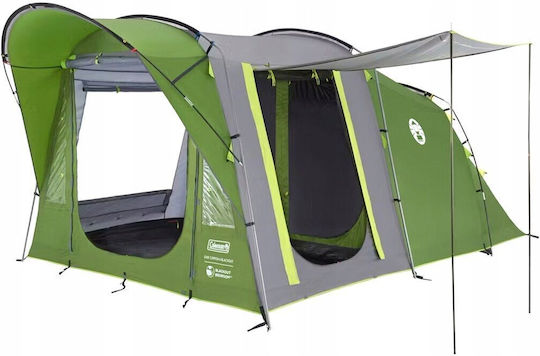 Coleman Oak Canyon 4 BlackOut Σκηνή Camping Πράσινη για 4 Άτομα