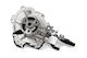 Water Pump Engine Cooling Hepu P2682