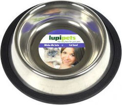 Lupi Pets Μεταλλικο Μπολ Λαστιχο 0,23l
