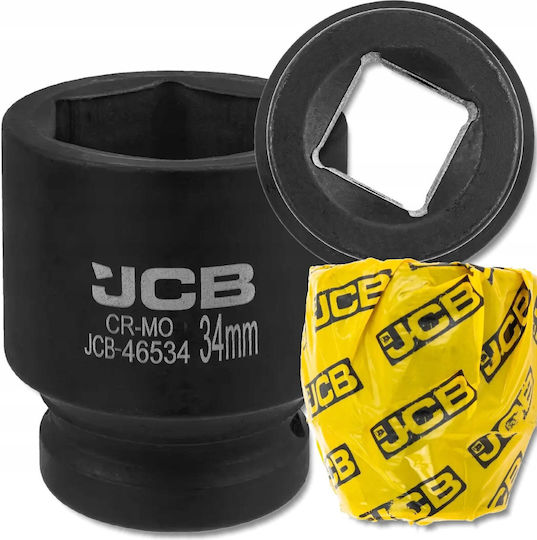 JCB Καρυδάκι Αέρος με Καρέ Υποδοχής 3/4" Διάμετρος 3/4" / 34