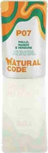 Natural Code Hrană Umedă pentru Pisici în Pliculeț cu Pui, Carne de vită și Legume 70gr
