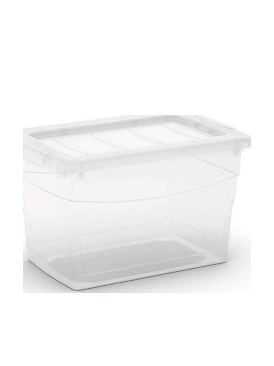Kis Kunststoff Aufbewahrungsbox mit Deckel Transparent 1Stück