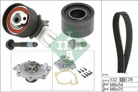 Ina Water Pump Timing Belt Set 530 0582 30