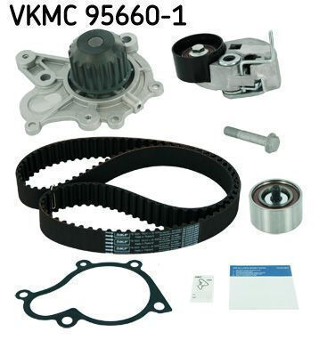 Water Pump Set + Timing Belt Skf Vkmc 95660-1
