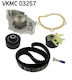 Skf Vkmc 03257 Water Pump Timing Belt Set