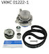 Water Pump Set + Toothed Belt Skf Vkmc 01222-1