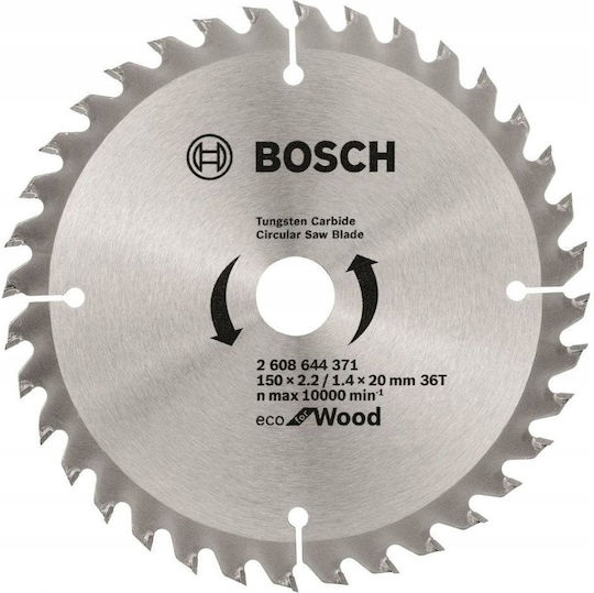 Bosch Schneidscheibe Holz mit 36 Zähnen