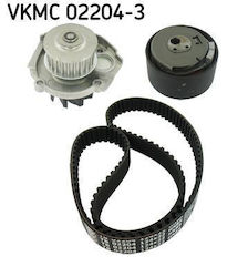 Skf Vkmc 02204-3 Water Pump Timing Belt Set