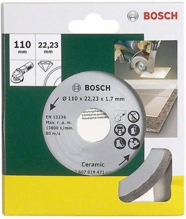 Bosch Disc Δίσκος Κοπής Δομικών Υλικών 110mm