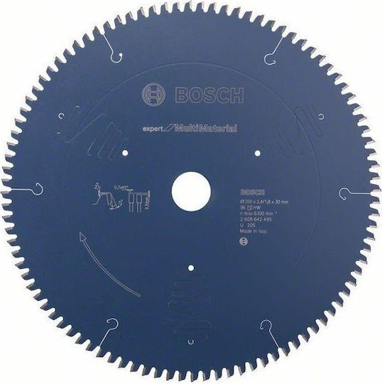 Bosch Expert For Multi Material Δίσκος Κοπής Ξύλου 300mm