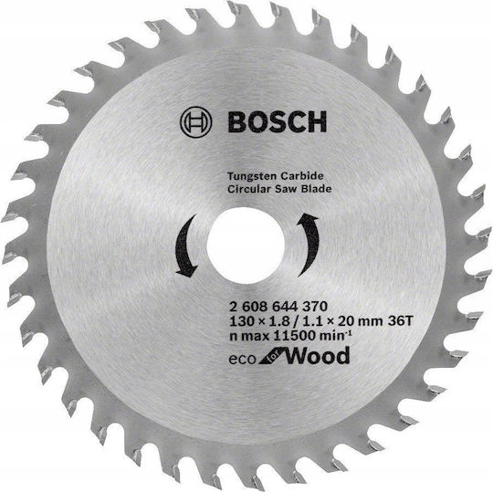 Bosch Cutting Disc Wood with 36 Teeth 1pcs