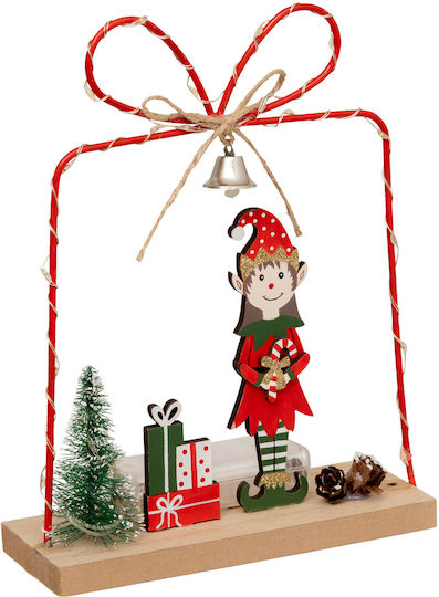 Christmas Decorative Led 21x5x16 F-r Elf Red 21x5x16