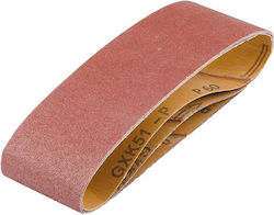 Graphite Sanding Belt K60 75x533mm Set 3pcs
