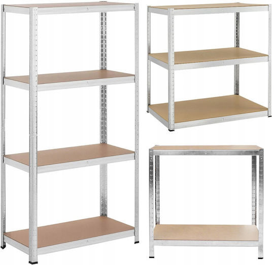 Warehouse Shelf Ραφιέρα Dexion 75x30x150εκ. με 4 Ράφια