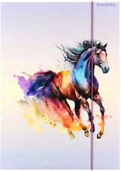 A4 Horses File Folder Elastic Pcs Fol10/100 A4 Horses File Folder Elastic Pcs Fol10/100