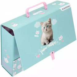 A4/95mm Folder Handle Kitty