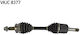 Skf Vkjc 8377 Driveshaft