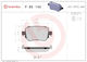 Set Plăcuțe de Frână Brembo Disc Frână P 85 140