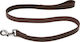 Nobleza Paw Love Large Dog Leather Leash 120x2.5cm Dark Brown