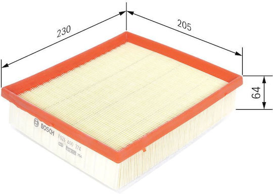 Bosch Auto Luftfilter F 026 400 374